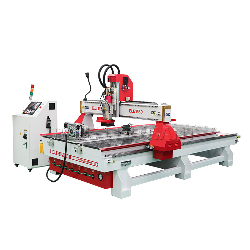 1530主动换刀开料机带扭转轴