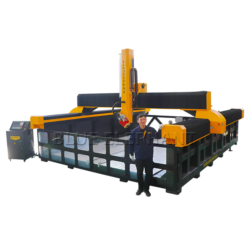 3050真四轴保丽龙加工中间